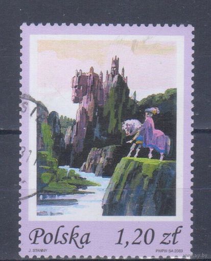 [1484] Польша 2003. Сказки и предания. Гашеная марка. 1