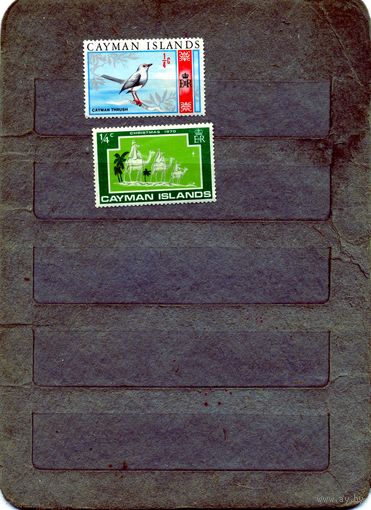 КАЙМАНОВЫ ОСТРОВА,  фауна 2м чистая    по 75 коп шт