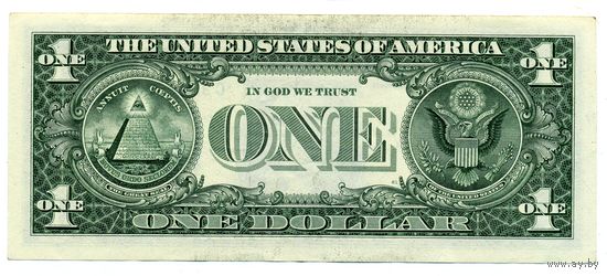 1 доллар 2017 C