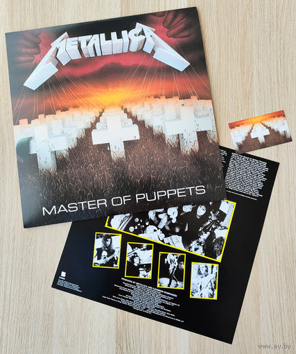 Metallica - Master of Puppets, 1986 LP
