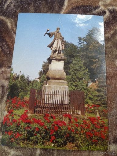 Тыкоцин. Памятник Стефану Чарнецкому.1763г долото француского скульптора Петра Кудрея