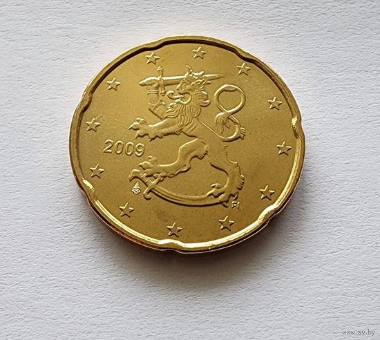 Финляндия 20 евроцентов, 2009  UNC