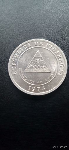 Никарагуа 5 сентаво 1974 г.