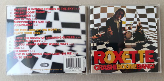 Roxette - Crash! Boom! Bang! (ENGLAND 1994 CD аудио)