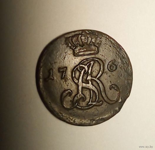 1/2 гроша 1768? G Станислав Август Понятовский.