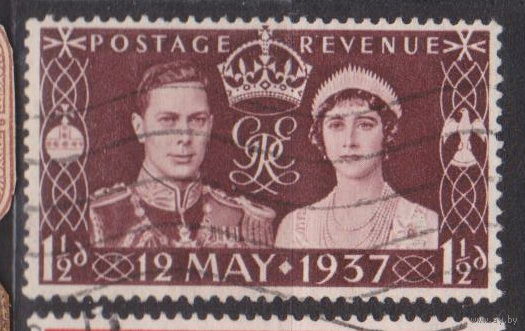 Коронация короля Георга VI Известные люди личности  Великобритания 1937 год Лот 10