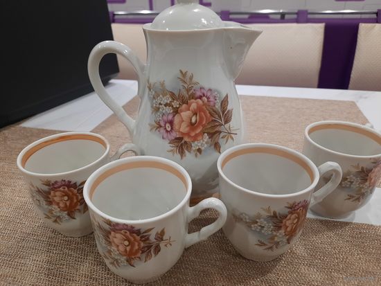 Сервиз чайный, Добрушская фарф.фабрика