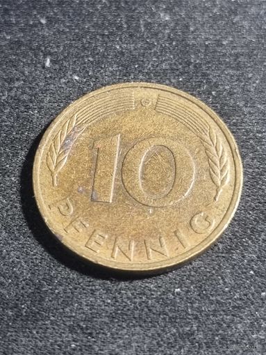 Германия 10 пфеннигов 1982 G