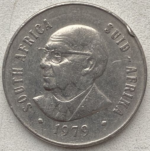 ЮАР 50 центов 1979 г. Окончание президентства Николааса Дидерихса
