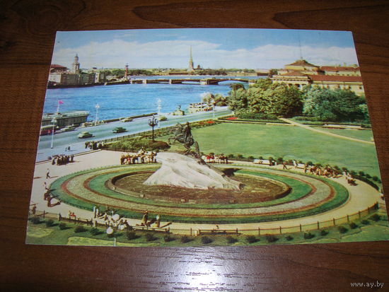 Ленинград Площадь Декабристов 1965 год чистая