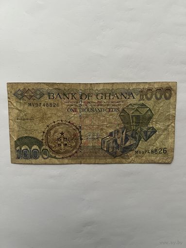 Гана. 1000 седи. 2003 год. МV9748826
