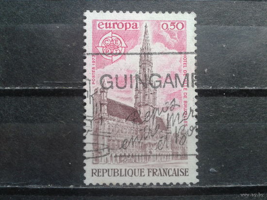 Франция, 1973. Ратуша. Большая площадь Брюсселя