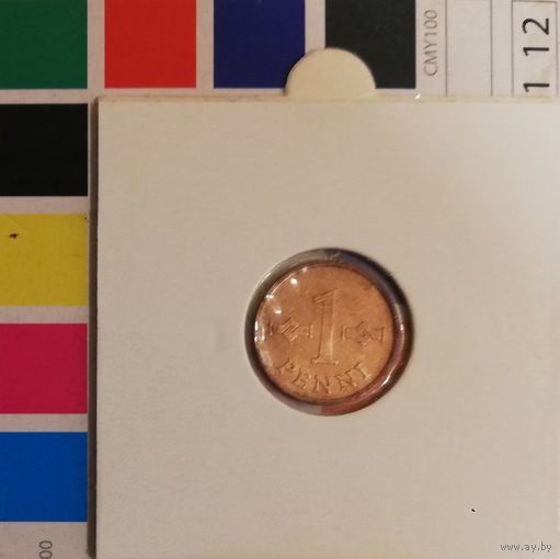 Финляндия 1 пенни 1969
