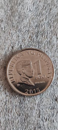 Филиппины 1 песо 2015