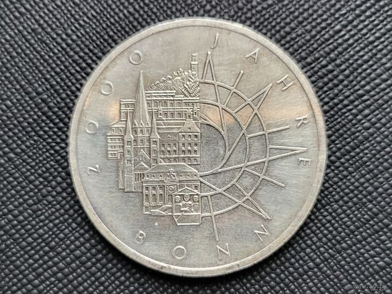10 марок 2000 лет городу Бонн D ФРГ Серебро 15,5 грамма 625 пробы 0,311 унции! ВОЗМОЖЕН ОБМЕН!
