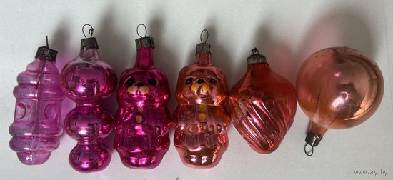 Елочные игрушки СССР цена за все