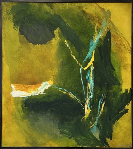 Валерий Песин. "Богомол". х/м, 100х90 см, 2015г.