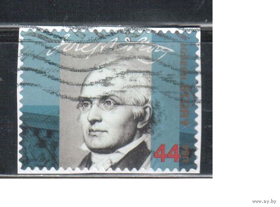 США-2009 (Мих.4556) , гаш., Личности,  вырезка