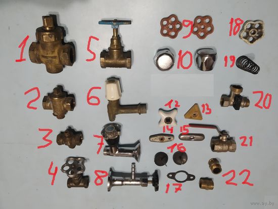 Вентили краны латунные СССР