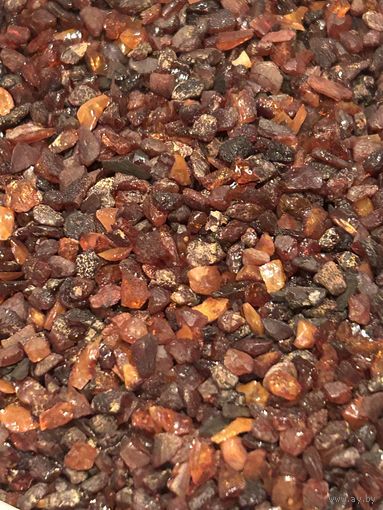 Натуральный янтарь - 4-6 мм - 100 г