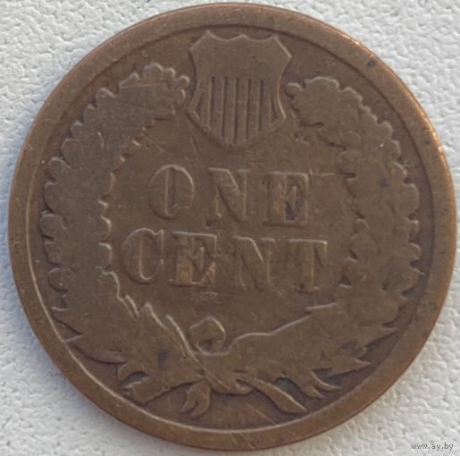 США 1 цент 1881 г.