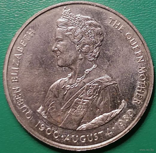 Фолклендские острова 50 пенсов 80 лет со дня рождения Королевы Матери 1980