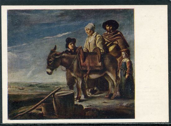 Луи Ленен. Семейство молочницы. Изд.1956