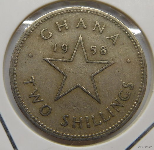 Гана 2 шиллинга 1958 г
