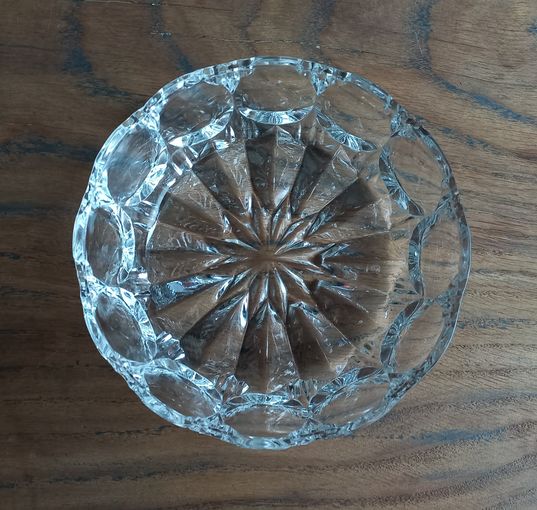 Хрустальная вазочка , розетка СССР.