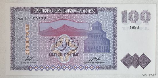 Армения 100 драм 1993 г.