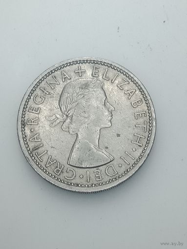 Великобритания  2 шиллинга 1965 года .