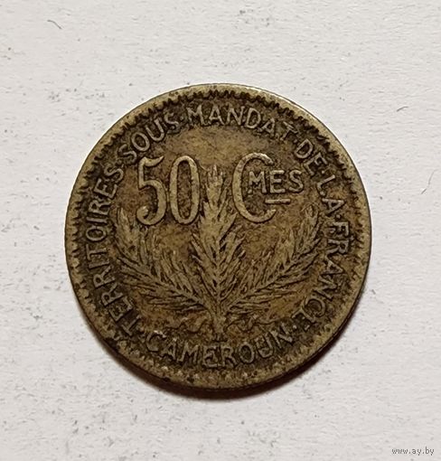 Камерун 50 сантимов, 1926