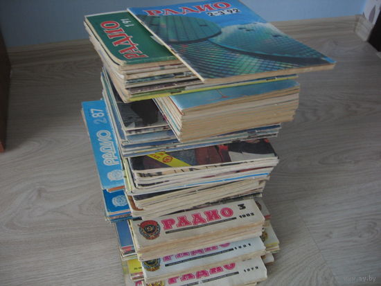 Журналы "РАДИО" СССР. Год выпуска 1976-1992 г.