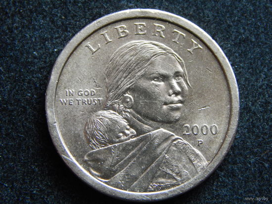 США 1 доллар 2000г.