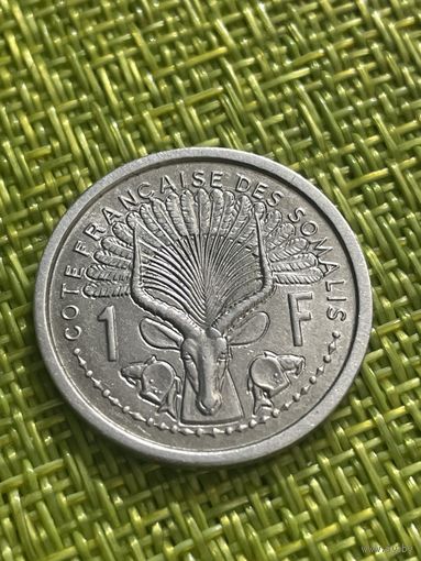 Французский Сомалиленд (Сомали) 1 франк 1959 г.