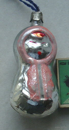 Ёлочная игрушка. Эскимос. Чукча. Л-70.