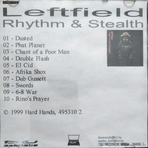 Leftfield - Rhythm & Stealth (cdr)