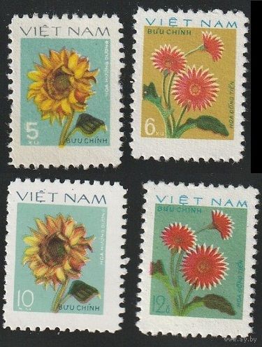 1978 Вьетнам 956-959 Цветы 4,80 евро