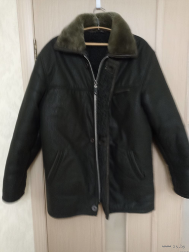 Дуублёнка мужская