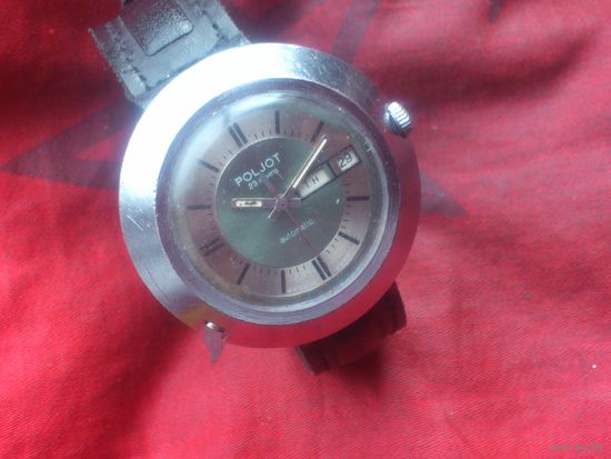 Часы ПОЛЕТ 2627 ШАЙБА АВТОМАТ из СССР 1970-х