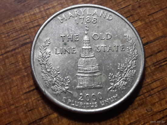 США Квотер 2000 (P) Мэриленд