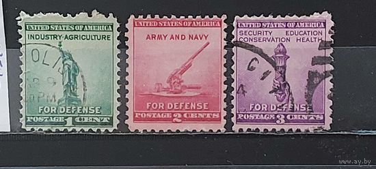 РАСПРОДАЖА. США 1940г. Полная серия. Гаш.