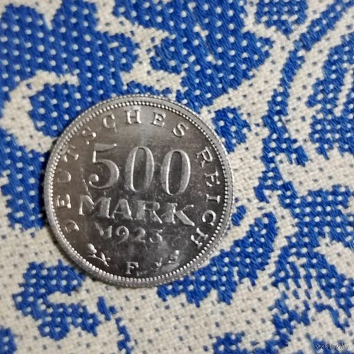 500 марок(1923г.) Веймарская республика.М.Д.( F)