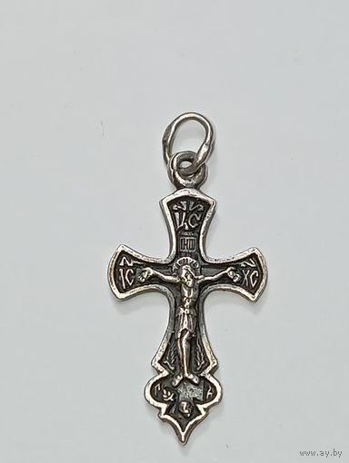 Серебряный крестик  .