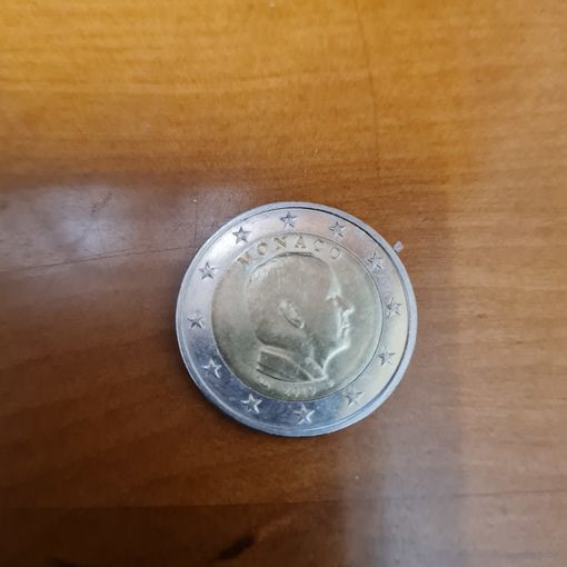 Монако 2 евро 2019