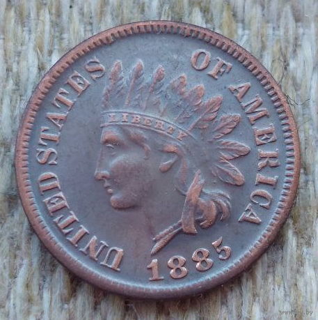 США 1 цент 1885 года. Предложи свою цену или обмен!