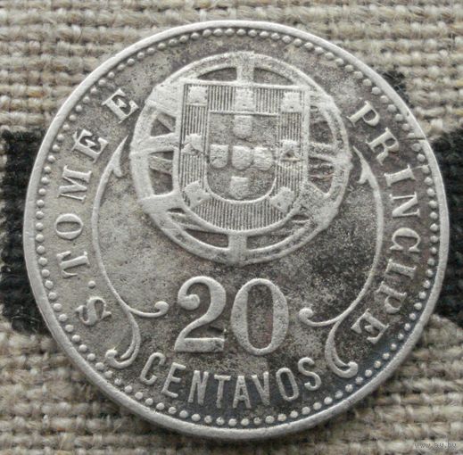 20 сентаво 1929 Сан-Томе и Принсипи