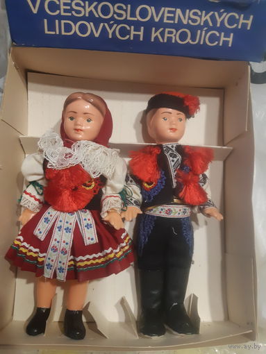 Куклы сувенирные Чехословакия 1987 год