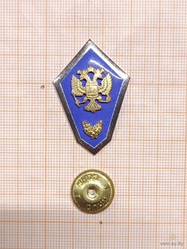 Ромб военного училища РФ.