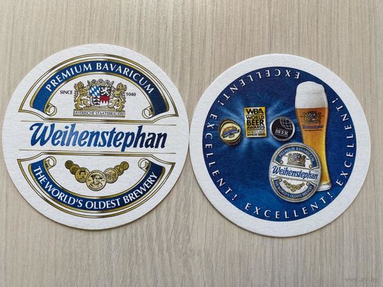 Подставка под пиво Weihenstephan No 2